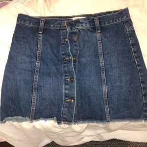 Forever 21 Jean Skirt